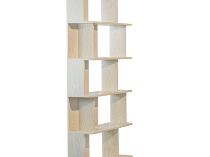 Modern 5 Tier Open Storage Bookcase
