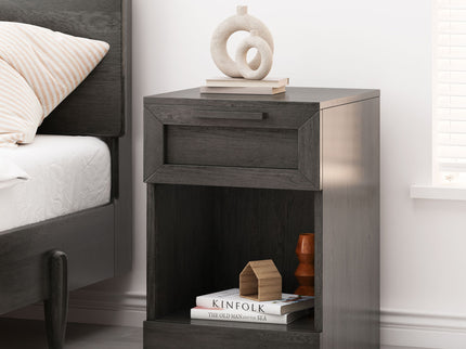 Broxon - Rustic Drawer Nightstand