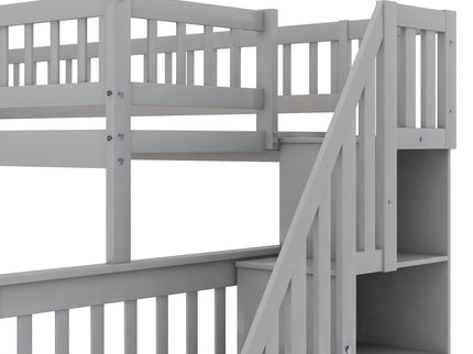 Bunk Bed With Staircase