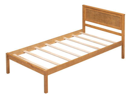 Platform Bed Frame With Headboard