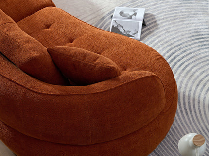 Modular Sofa, Durable Fabric, Solid Wood Frame, High Density Sponge Padding, Seating For 4