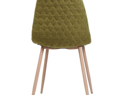 Elegant Dining Chair Set With Fabric