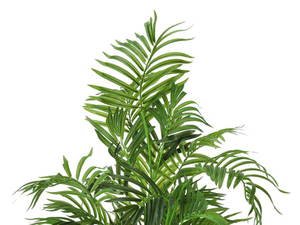 47" Tall, Artificial Plant, Areca Palm Tree, Indoor, Faux, Fake, Floor, Greenery, Potted, Real Touch, Decorative - Green / Black