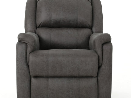 Contemporary Glider Recliner With Swivel Function