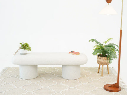 Randolph - Bench - Ivory