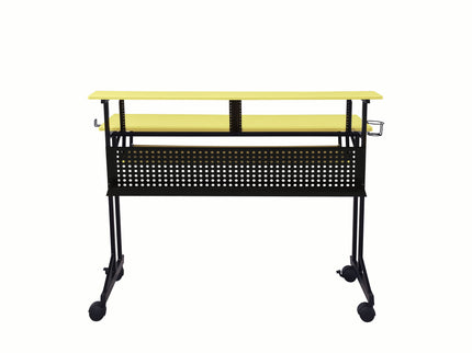 Suitor - Music Recording Studio Desk - Black / Yellow