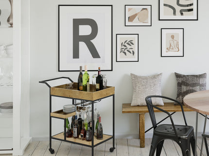 Barnes - Bar Cart - Natural