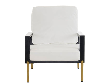 Modern Armchair With Solid Wood Frame