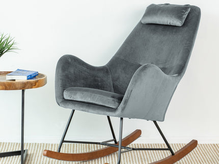Hannah - Rocking Chair - Gray