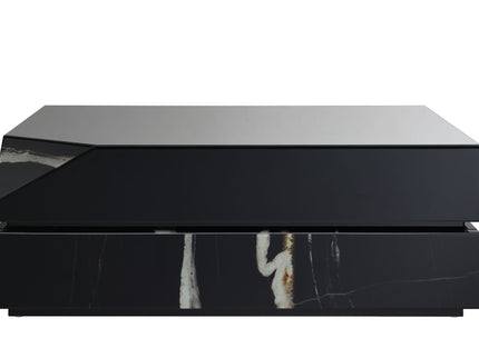 Wenona - Mirrored Coffee Table - Black