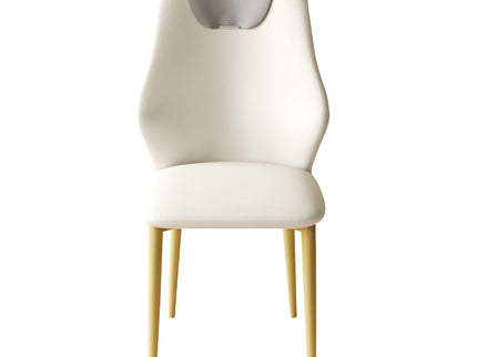 Dining Chairs (Set of 2) - Beige / Gray