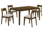 Dark Brown / 5 Pc. Table, 4 Chairs