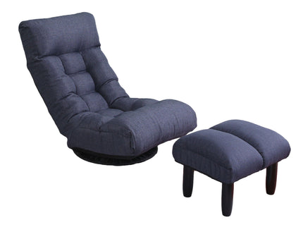 Adjustable Japanese Reclining Floor Chair Sofa With Metal Frame For Living Room