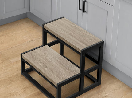 Ladder, Step Stool, Contemporary - Taupe