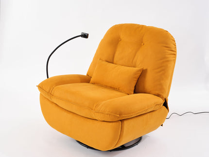 Power Recliner Swivel Glider USB Charger With tooth Music Player, Sleep, Working, Game And Leisure