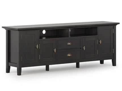 Redmond - TV Media Stand - Hickory Brown