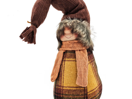 Gnomes Decorations For Fall Thanksgiving Table Decorations (Set of 2) - Brown / Yellow