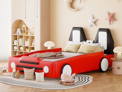 High Quality Race Car Shaped Platform Bed & Wheels