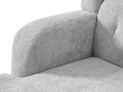 Modern Tufted Upholstered Accent Chair For Living Room