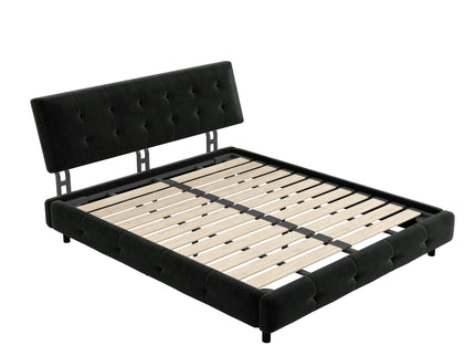 Tufted Headboard With Extra-Large Ultra-Soft Cloud Pillow Design
