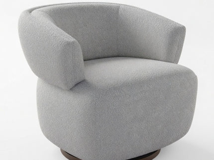 Swivel Barrel Accent Oversized Club Chair