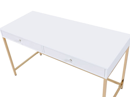 Ottey - High Gloss Writing Desk