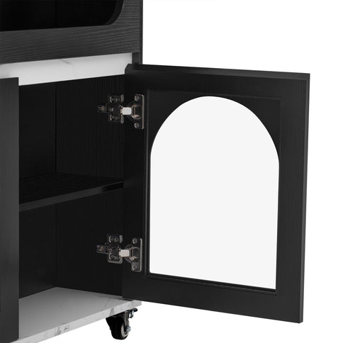 Extendable Dining Table With Folding Top, Rolling Kitchen Island With Drawers And Power Outlet