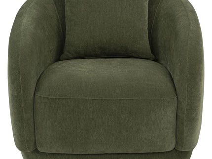 Harlan - Swivel Accent Chair - Green