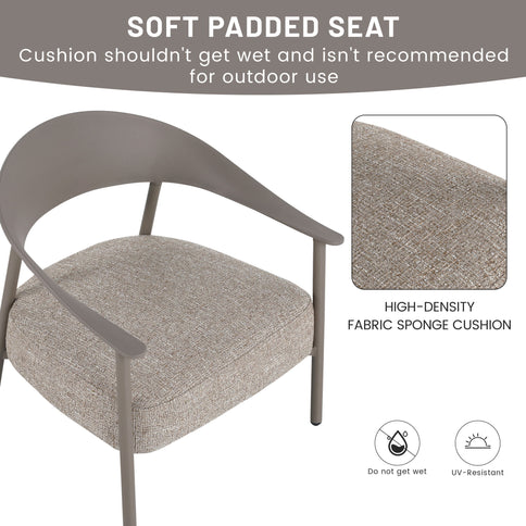 Furniture Set With Seat Cushions, Sturdy And Durable