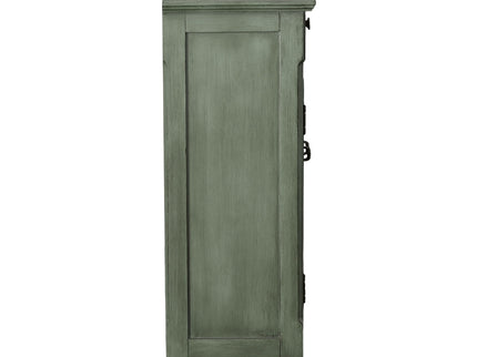 Naomi - 3 Drawer Scrollwork Accent Cabinet - Green