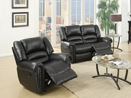 Modern Living Room Set With Nailhead Trim