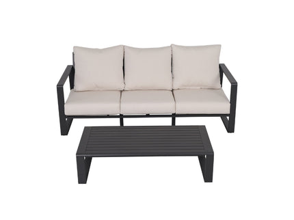 Sofa With Rectangular Coffee Table