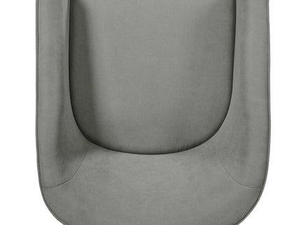 Power Lift Recliner Barrel Shape Reclining Chair With Footrest And Side Pocket