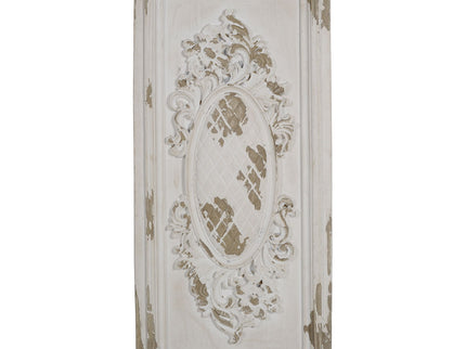 Large Wall Art Panel, Rectangle Wall Sculpture, Wall Decor For Living Room Dining Room Office Bedroom - Cream