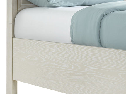 Storage Bed With Panel Headboard And Spacious Footboard Drawers