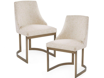 Contemporary Modern Accent Dining Chairs (Set of 2)