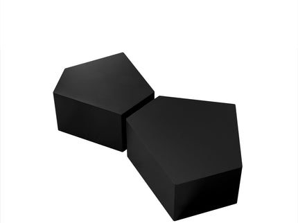 Irregular Pentagon Nesting Coffee Table Set