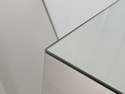 Square Coffee Table For Living Room - Silver