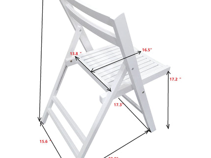Folding Special Event Chair, Foldable Style (Set of 4)