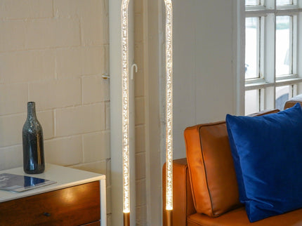 Zeon - LED Floor Lamp, 110 - 120V - Bronze