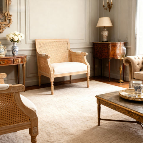 Accent Chair For Living Rooms - Beige