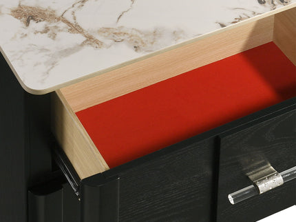 Opel - Nightstand - Black