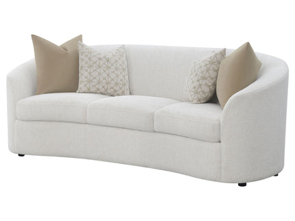 Rory - Sloped Arms Sofa With Pillows - Ivory