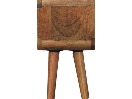 Minimalist Open Curved Nightstand