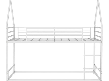 Bunk Bed With Safety Guardrails, No Box Spring Needed