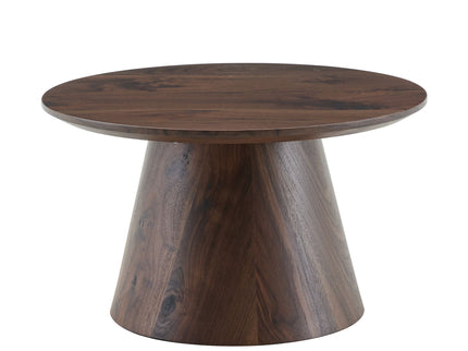Circular Coffee Table With Adjustable Feet