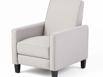 Upholstered Push Back Recliner Chair For Living Room