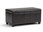 Dark Brown / Faux Leather
