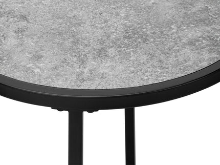 Round Accent Side Table, Contemporary & Modern