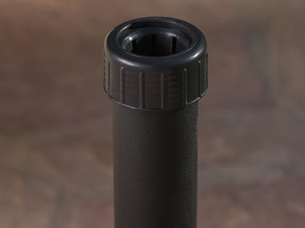 Um Holder Round Umbrella Base 66 Lbs Concrete - Brown